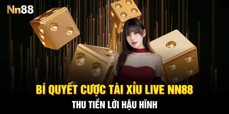 Bí quyết cược tài xỉu live NN88 thu tiền lời hậu hĩnh
